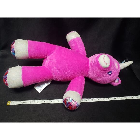 Build A Bear Candy Hearts Girl Power XOXO BFF Heart Unicorn Plush Stuffed Animal - Picture 8 of 9